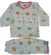 Cotton Baby Shirt Trouser-(Pink Border)Multi Animal