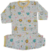 Cotton Baby Shirt Trouser-(Yellow Border)Multi Animal