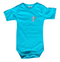 Baby Cotton Body Suit Plain Blue with tag