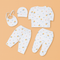 5PC Newborn Fleece Suit SNAIL (IMPORTED) BROWN