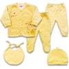 5PC Newborn Fleece Suit (Ye*)