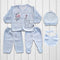 5PC Newborn Fleece Suit -ELEPHANT (M. Color)