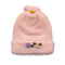 1 PC Cute Newborn baby Wool Warm CAP (PEACH)