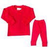 2PC Full Sleeves Trouser Shirt (KIT) Inners-RED