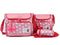 4Pcs/Set Baby Care Diaper Bag RED Imported Quality