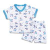 2PC* Baby Cotton Shirt with Short (Helicopter & Planes)