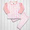 Fleece Baby Shirt Trouser (imported)-Pink Star