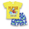 2PC* Baby Cotton Shirt with Short Imported SHARK