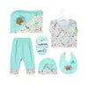 6PC* Newborn Baby Suit Set ALPHABATS See Green