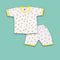 2PC* Baby Cotton Shirt with Short YELLOW BARRIES