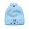 1 PC Cute Newborn baby Wool Warm CAP (BLUE)