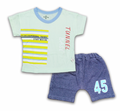 2PC* Baby Cotton Shirt with Short Imported (Tunnel Base)
