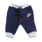 Baby Winter Fleece Trouser Navy Blue Multi Brands