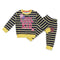 Babies Sweatshirt & trouser- Yellow & Black (33 COOL KID)