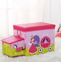 Creative Cartoon Car Storage Box Fold Toy Storage Basket Children Storage