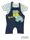 2PC* Baby Cotton Shirt with Dungaree
