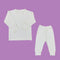 2PC Full Sleeves Trouser Shirt (KIT) Inners-WHITE