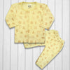 Fleece Baby Shirt Trouser (imported)-Yellow Border Alphabet