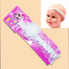 Infant ribbon Baby Headband - White