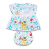 2 PC Newborn Baby Frock with underwear Cotton Imported