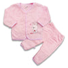 Valvet Baby Shirt Trouser (imported) pink Rabbit