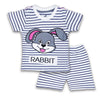 2PC* Baby Cotton Shirt with Short Rabbit
