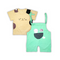 2PC* Baby Cotton Shirt with Dungaree Imported CAT