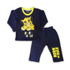 Cotton Baby Shirt & Trouser-navy blue(Lion )