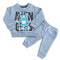 Babies Sweatshirt & trouser-(Captain America)