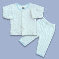 Fleece Baby Shirt Trouser Light Blue