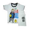 2PC* Baby Cotton Shirt with Short STAY COOL KID (BEAR)