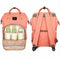 Baby Diaper Back Pack Import Quality  Peach