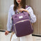 1PC Diaper Bag with changing bed Import Quality Maroon