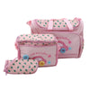 4 PC Baby Diaper Back Pack PINK Import Quality