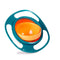Gyro Bowl Dishes Anti Spill Bowl Smooth 360 Degrees Rotation Gyroscopic Bowl