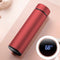 Red-Smart Water Bottle LED Temperature Display