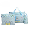 4 PC Baby Diaper Back Pack Sky Blue Import Quality