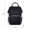 Baby Diaper Back PackImport Quality  Black