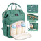 Baby Diaper Back Pack Import Quality Dark Green
