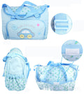 4 PC Baby Diaper Back Pack Navy Blue Import Quality