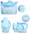 4 PC Baby Diaper Back Pack Navy Blue Import Quality