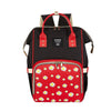 1 PC Baby Diaper Back Pack Black & red flower Import Quality