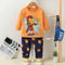 Toddler Cartoon Shirt Pajama Cotton Clothes Cute Long Sleeves Outfits (Imported) Iron Man