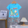 2PC* Baby Cotton Shirt with Short Imported DINO SPACE