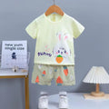 2PC* Baby Cotton Shirt with Short Imported BUNNY