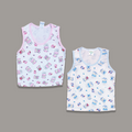 1PC* Baby Cotton Sando Shirt Imported BEARS WITH CAP