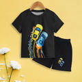 2PC* Baby Cotton Shirt with Short CARS