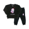 Babies Sweatshirt & trouser- Black- UNICORN