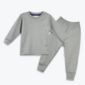2PC Full Sleeves Trouser Shirt Thermal - Dark Grey