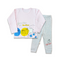 Toddler Cartoon Shirt Pajama Cotton Clothes Cute Long Sleeves Outfits PINK (Imported)
